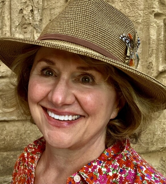Lynn Horton in hat